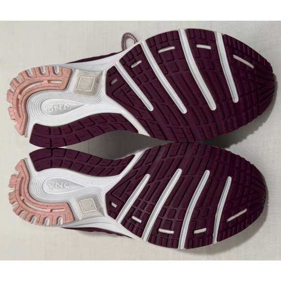Womens Brooks REVEL Running Shoes Purple Burgundy Sz 10.5 Sneakers EUC - Picture 5 of 9